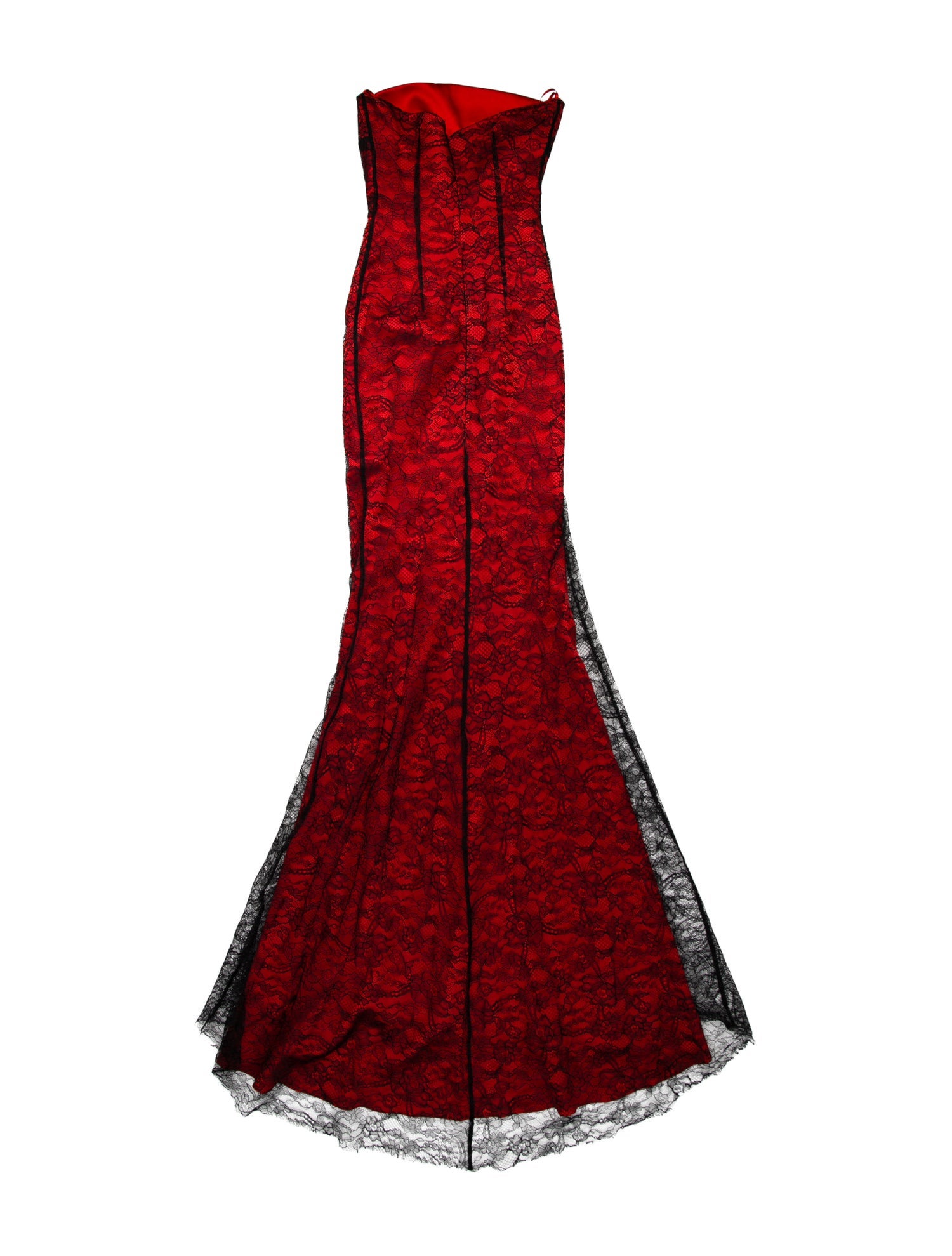 Safiyaa Lace Pattern Long Dress