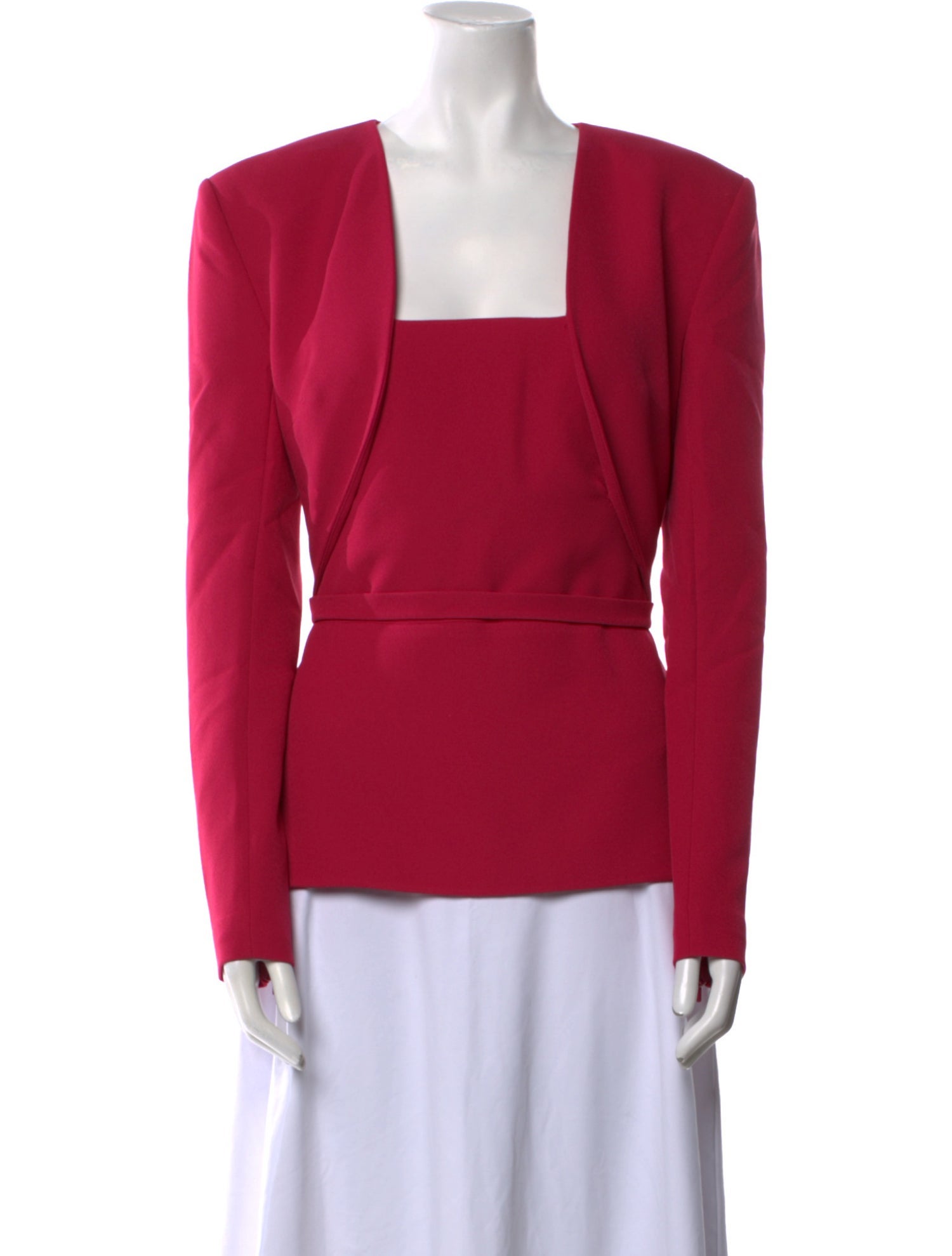 Safiyaa Square Neckline Long Sleeve Top w/ Tags