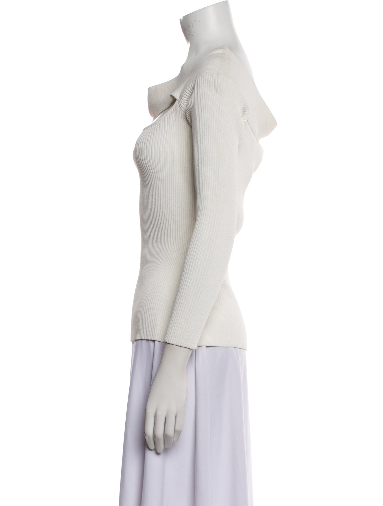 Safiyaa Cowl Neck Three-Quarter Sleeve Top