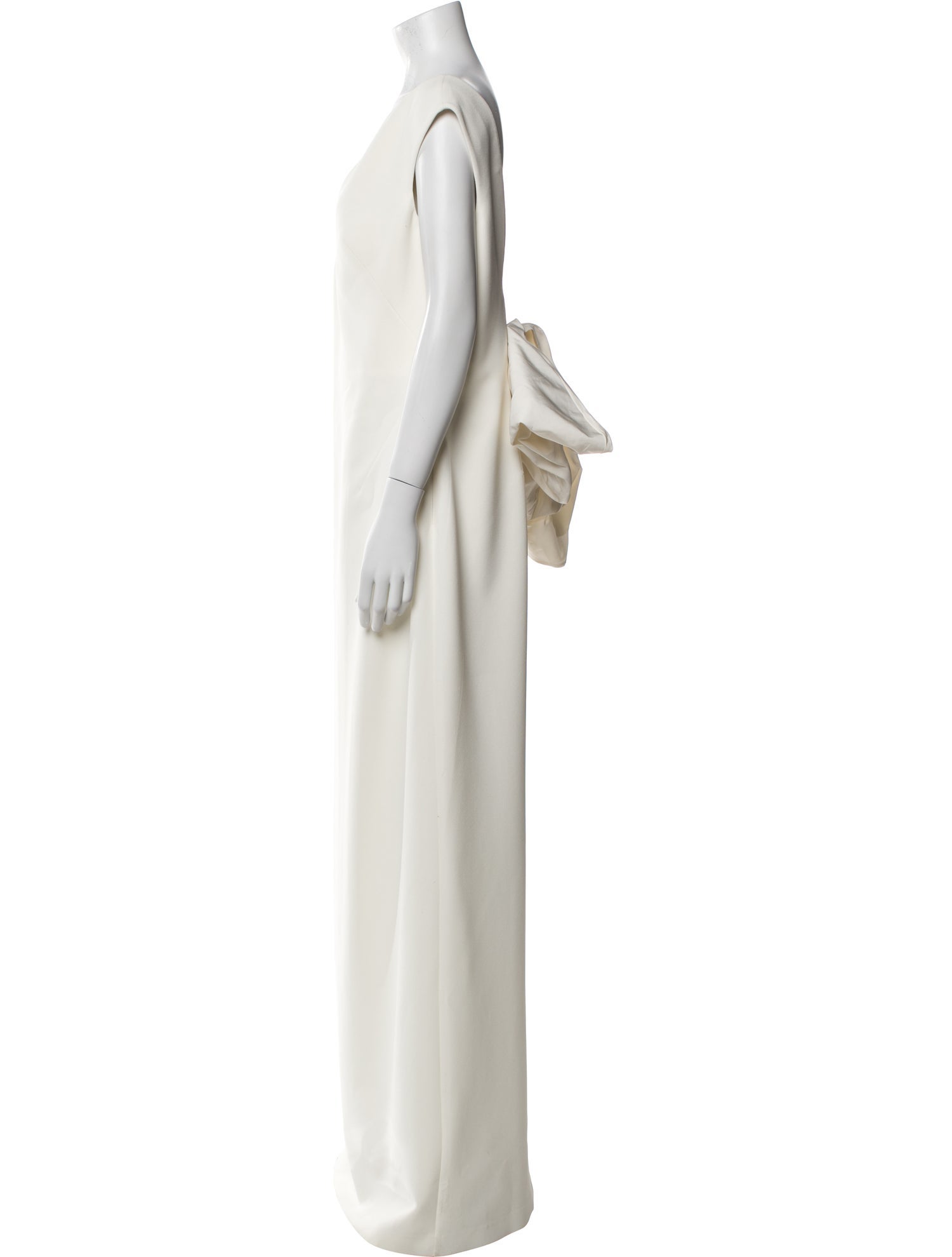 Safiyaa V-Neck Long Dress