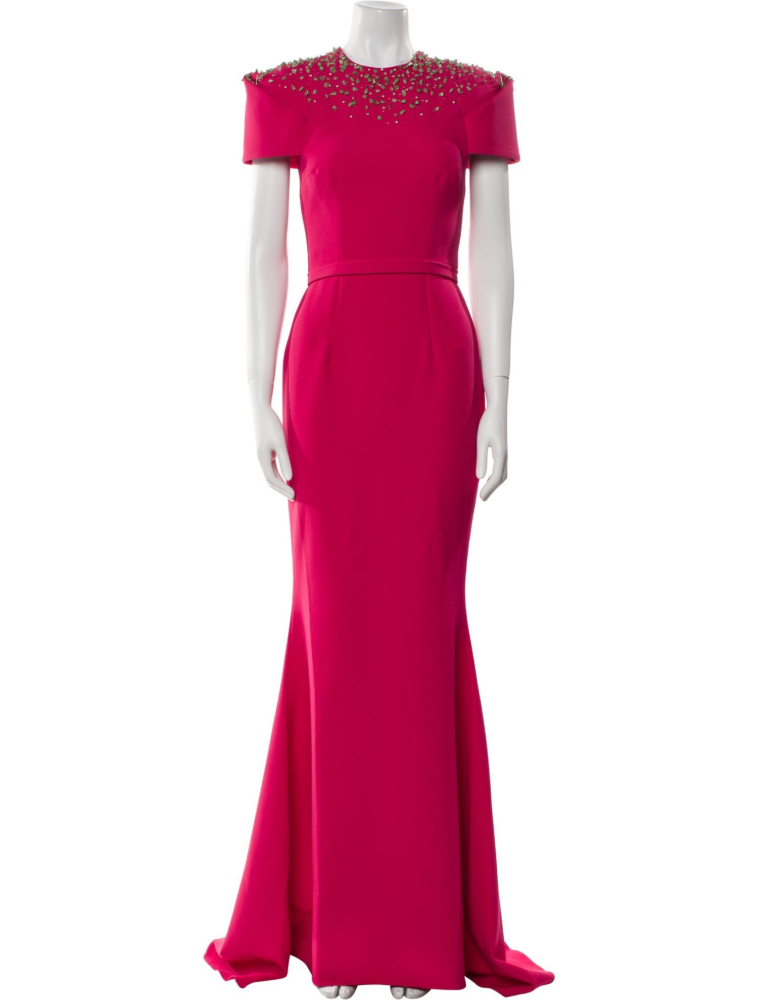 Safiyaa Crew Neck Long Dress