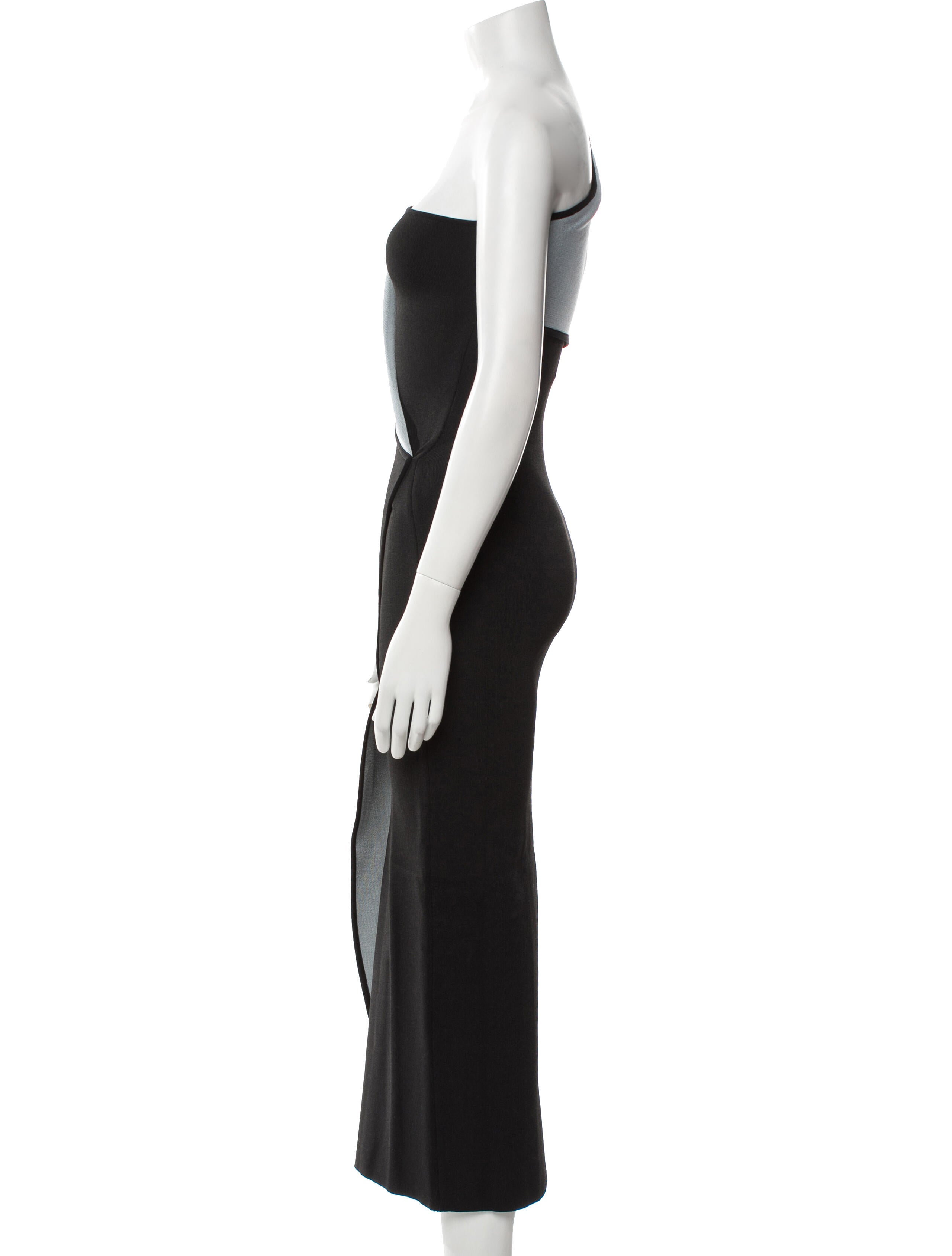 Safiyaa One-Shoulder Long Dress w/ Tags