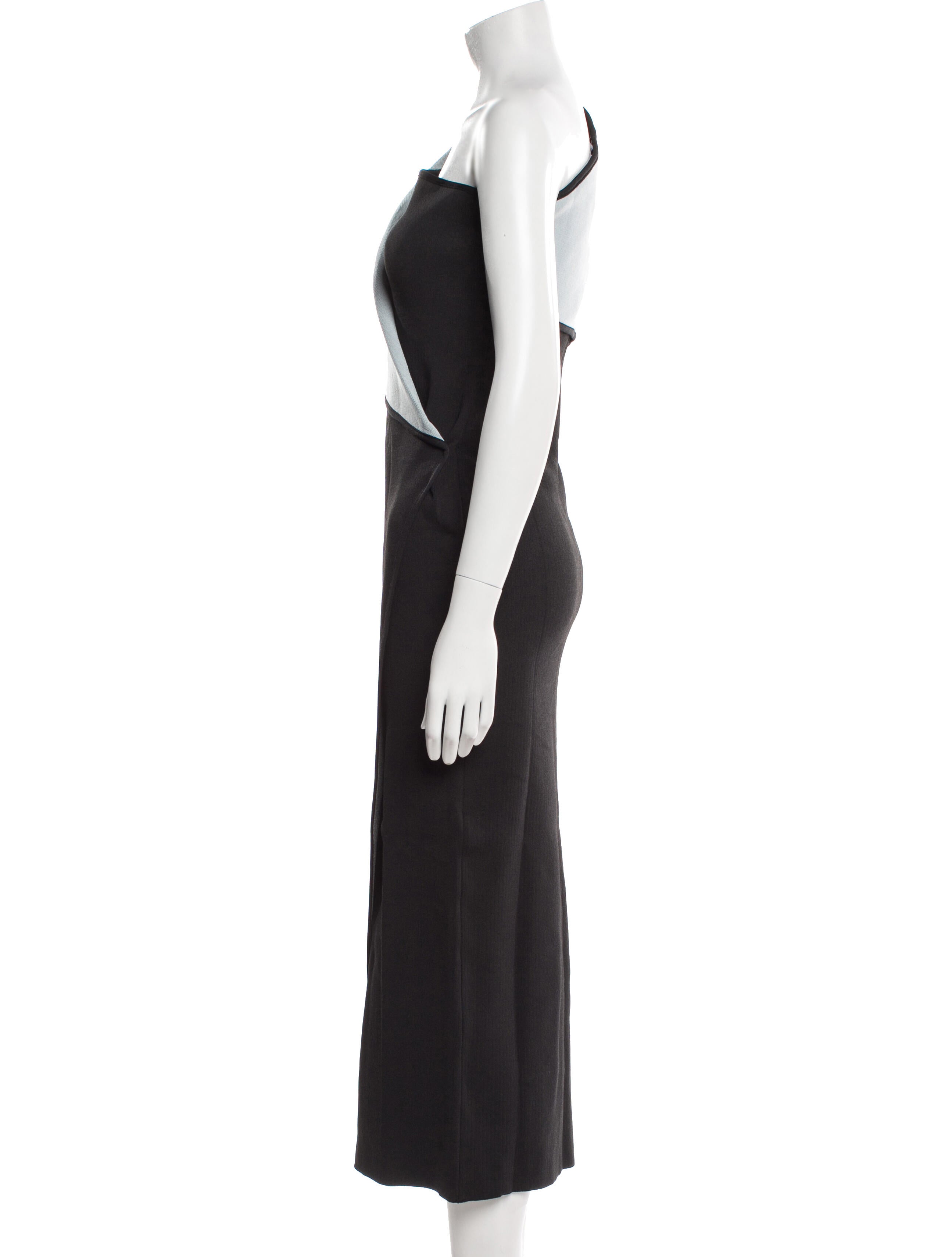 Safiyaa One-Shoulder Long Dress w/ Tags
