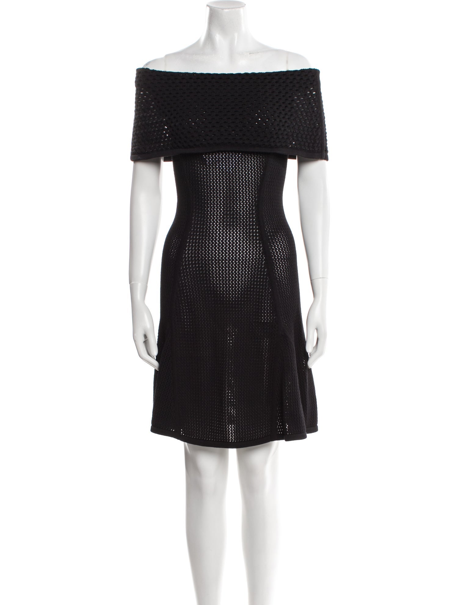 Safiyaa Off-The-Shoulder Knee-Length Dress w/ Tags