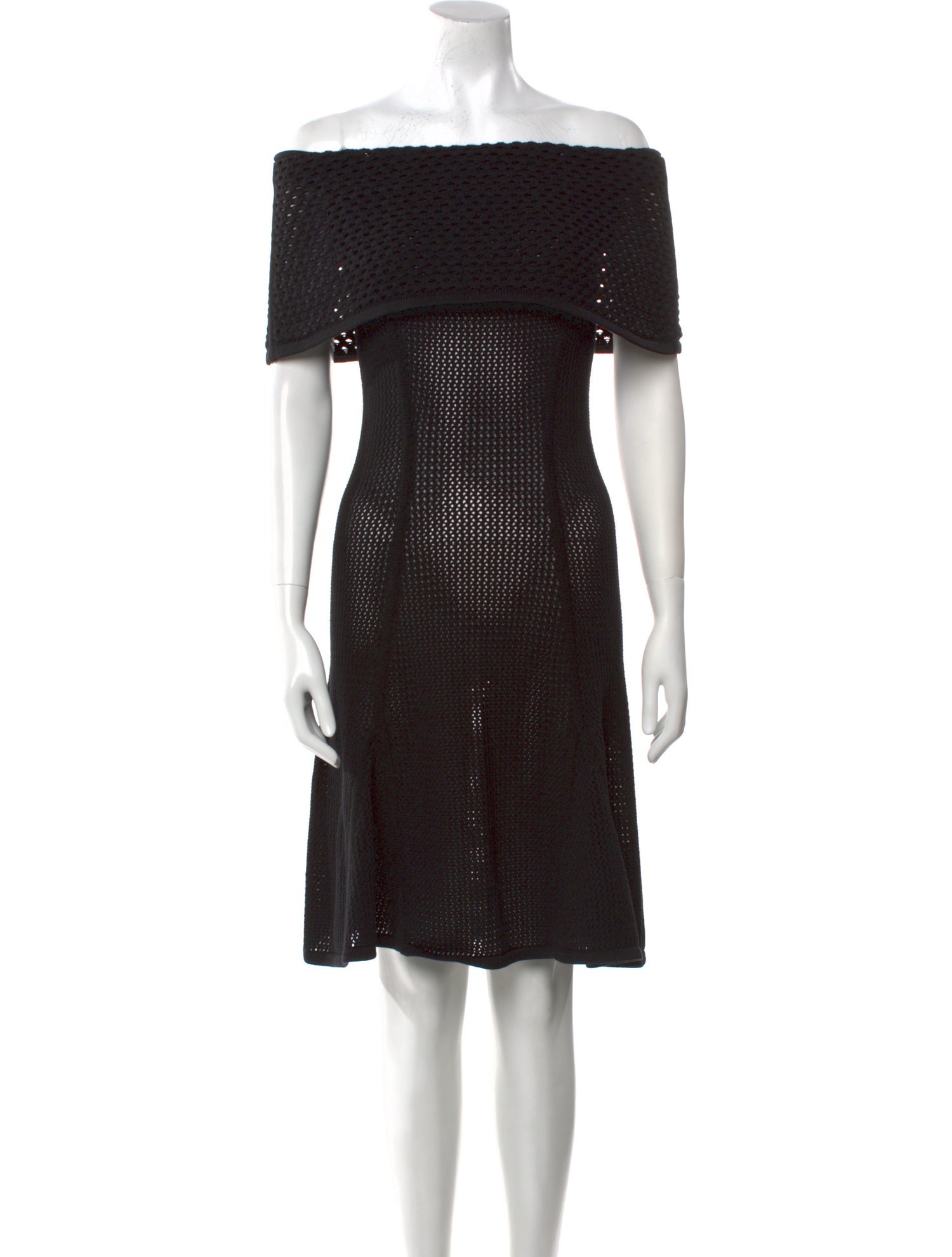 Safiyaa Off-The-Shoulder Midi Length Dress w/ Tags