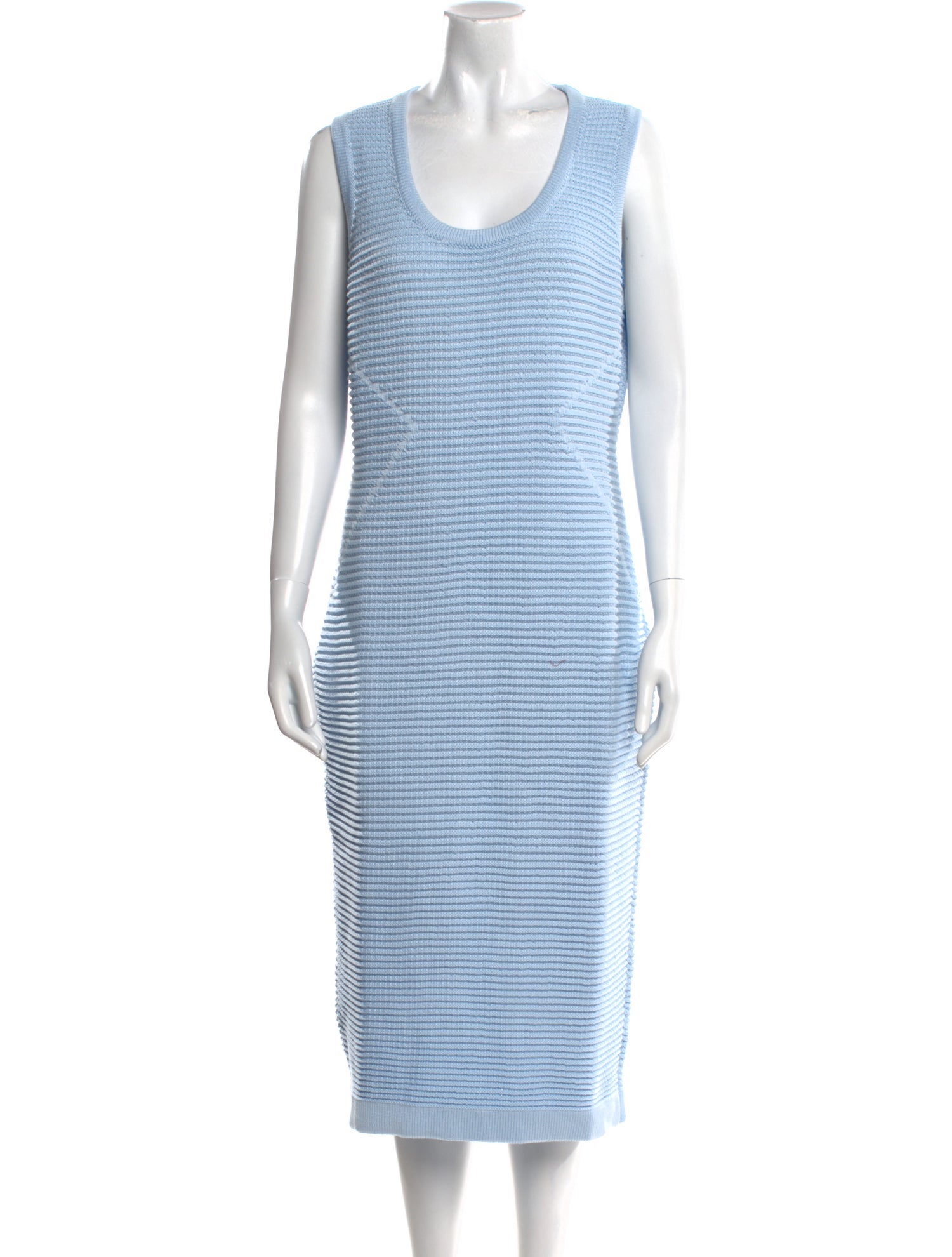 Safiyaa Striped Knee-Length Dress w/ Tags