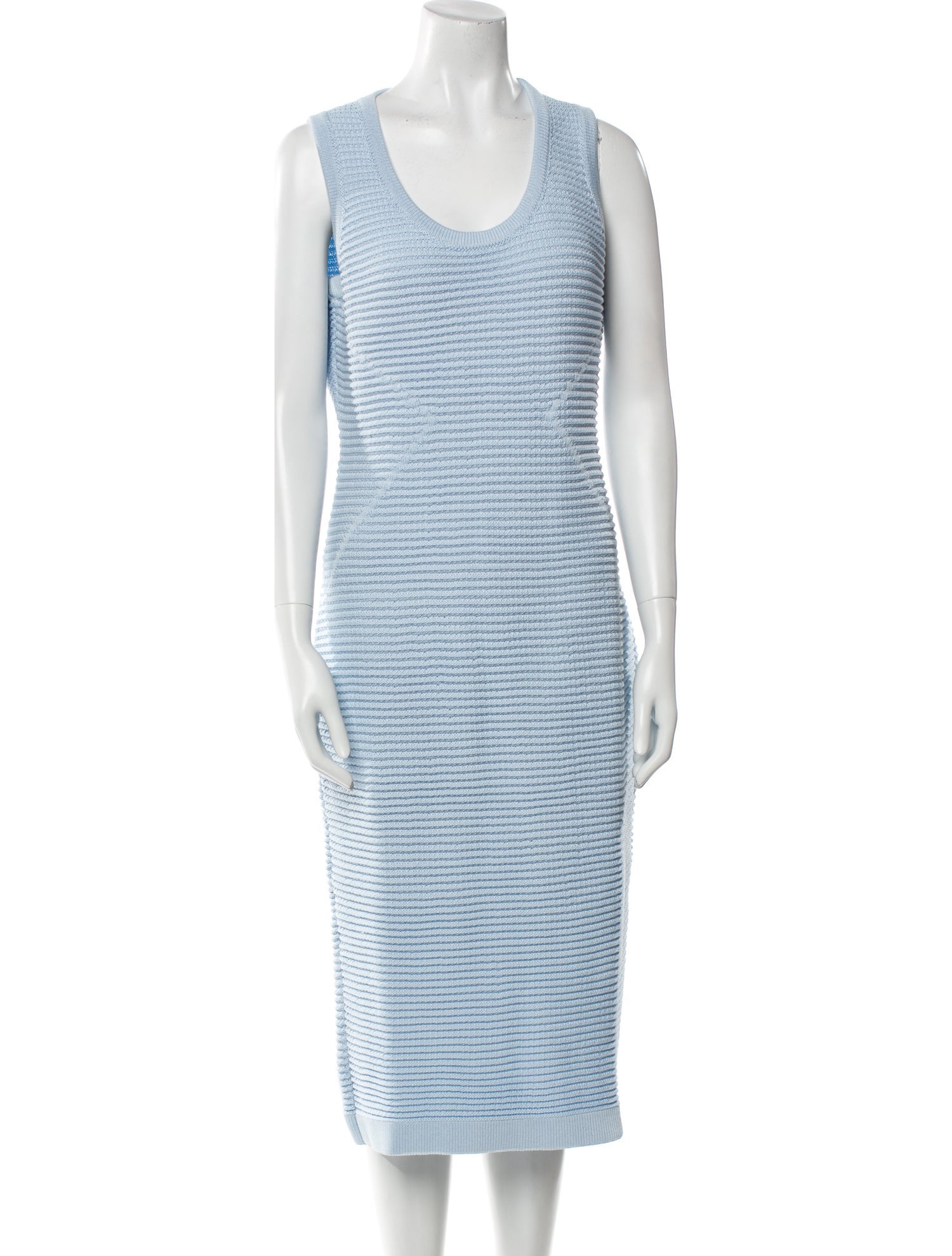 Safiyaa Striped Knee-Length Dress w/ Tags
