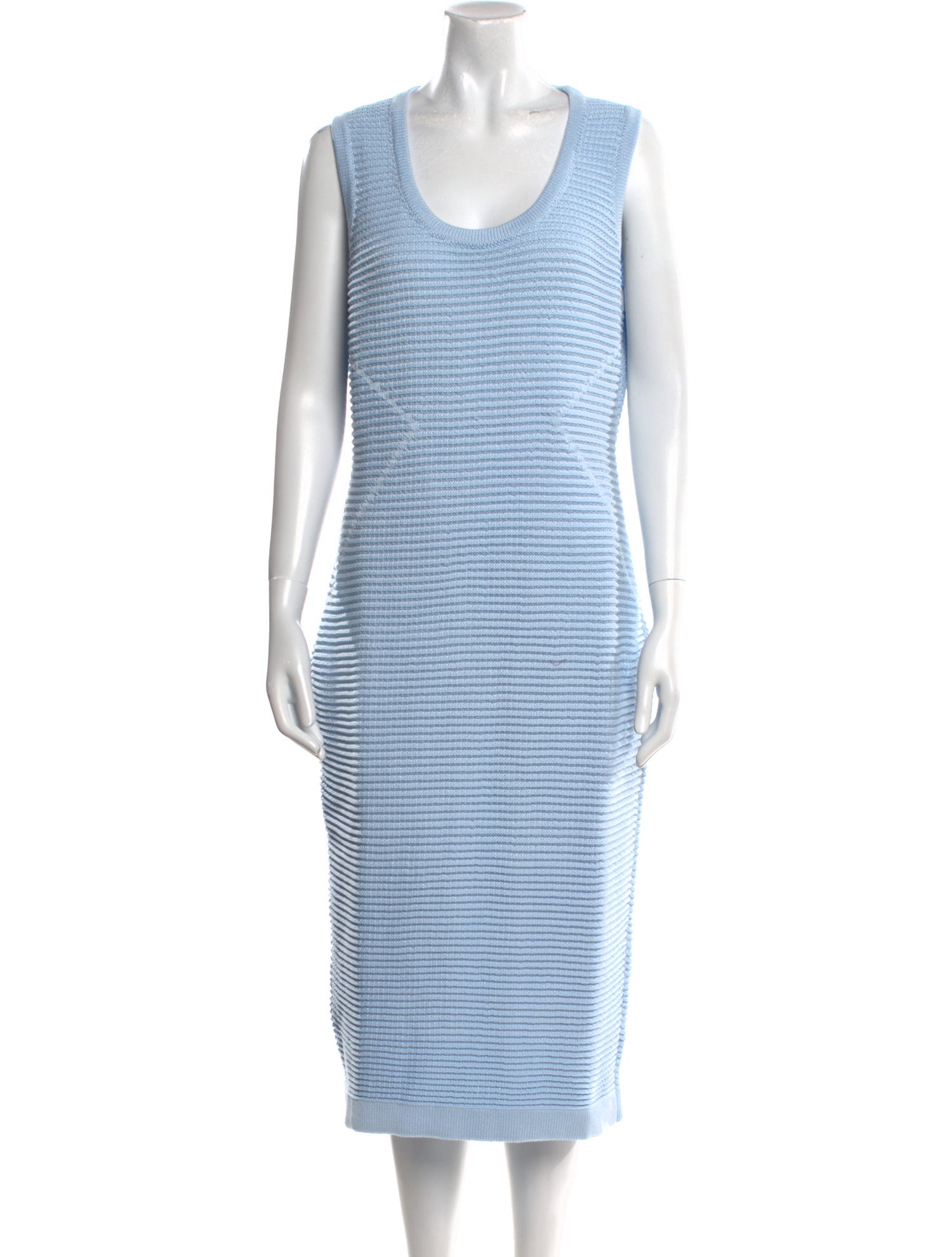 Safiyaa Striped Knee-Length Dress w/ Tags
