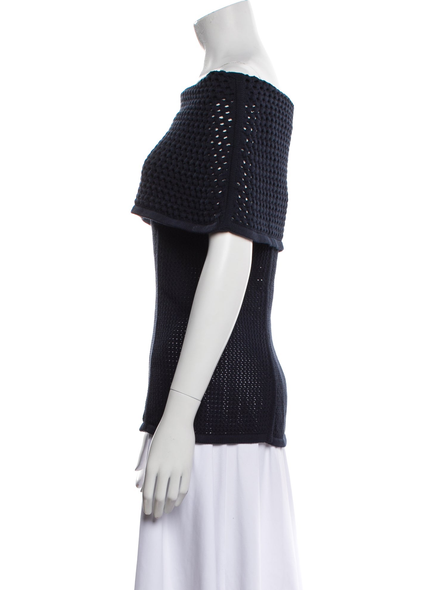 Safiyaa Off-The-Shoulder Short Sleeve Top w/ Tags