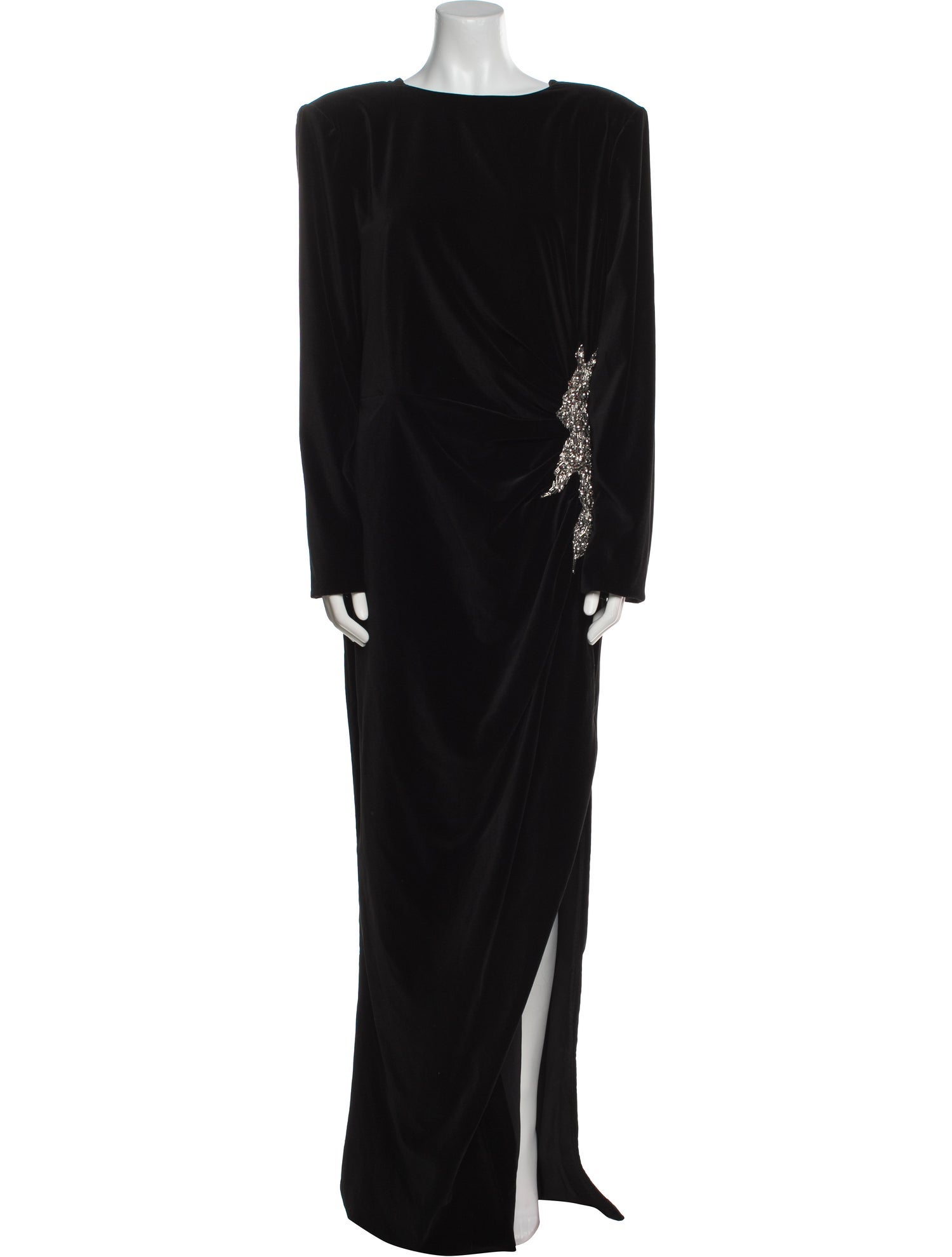 Safiyaa Bateau Neckline Long Dress w/ Tags