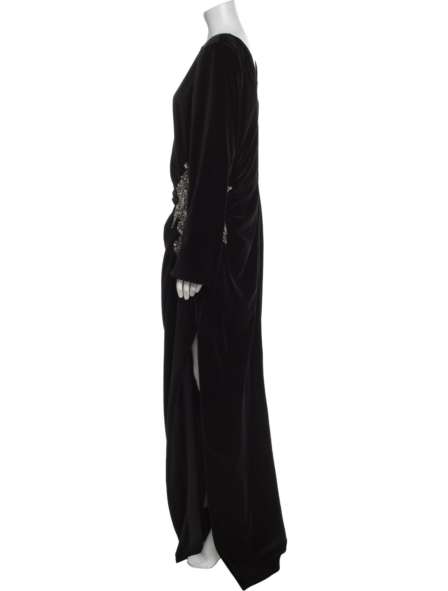 Safiyaa Bateau Neckline Long Dress w/ Tags