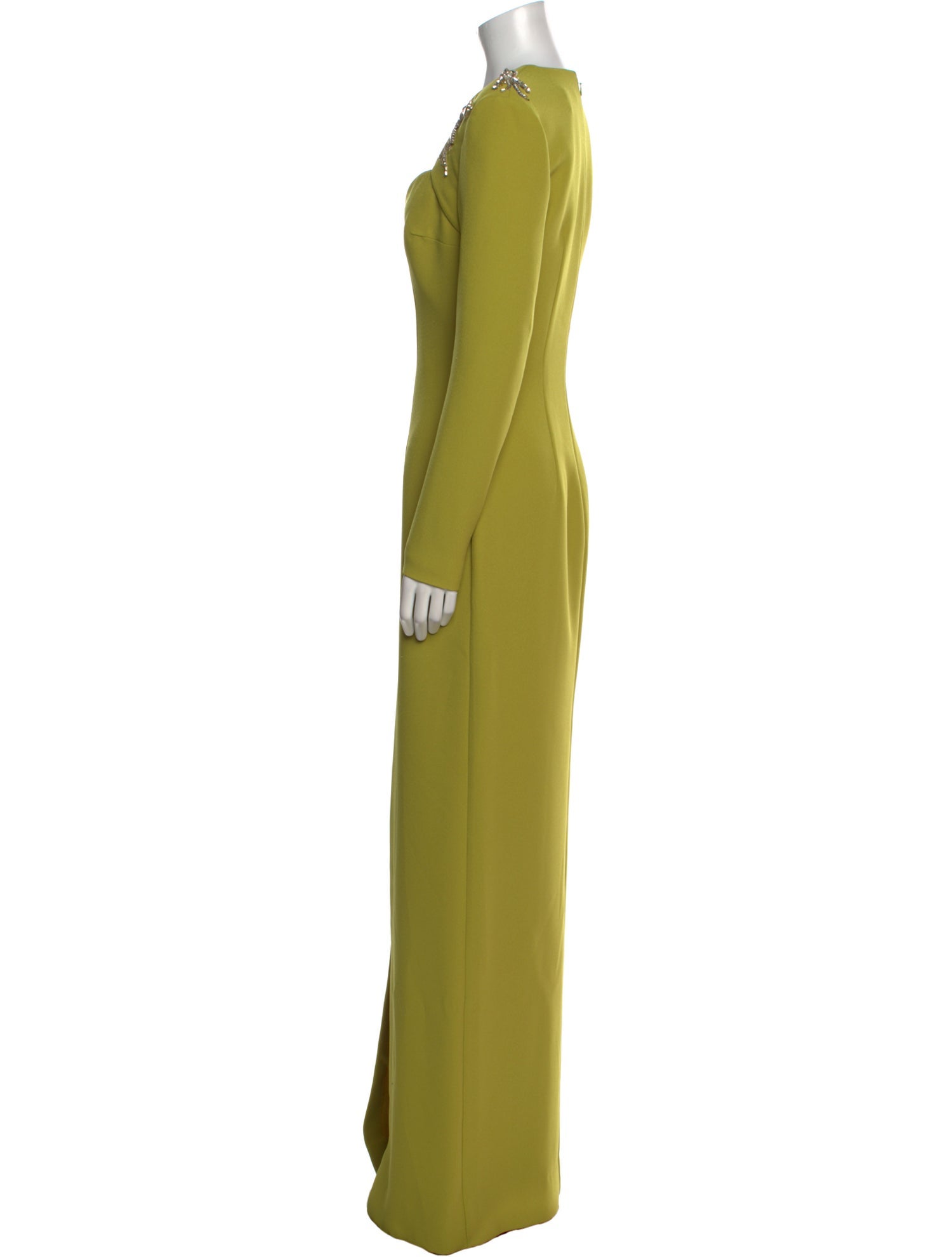 Safiyaa V-Neck Long Dress