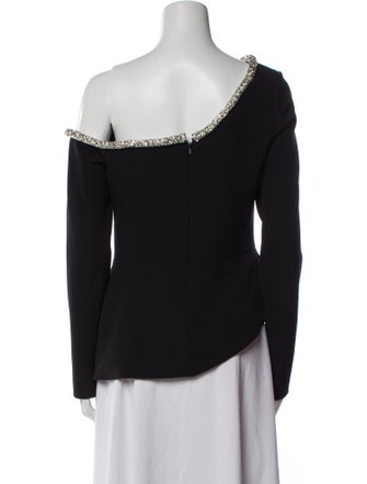 Safiyaa Off-The-Shoulder Long Sleeve Blouse