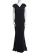 Safiyaa V-Neck Long Dress
