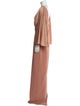 Safiyaa V-Neck Long Dress