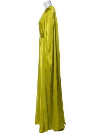 Safiyaa V-Neck Long Dress