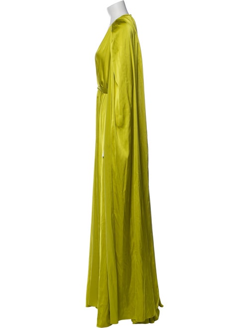 Safiyaa V-Neck Long Dress