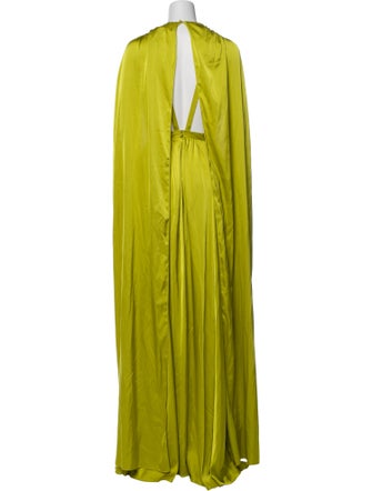 Safiyaa V-Neck Long Dress
