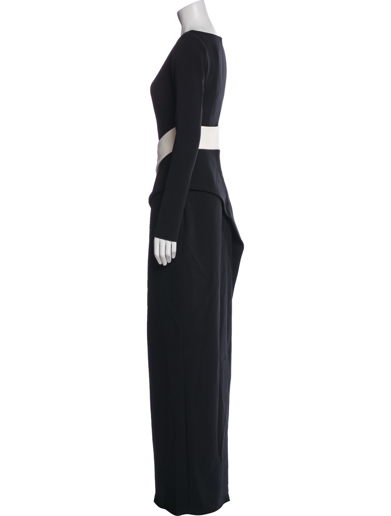 Safiyaa Bateau Neckline Long Dress w/ Tags