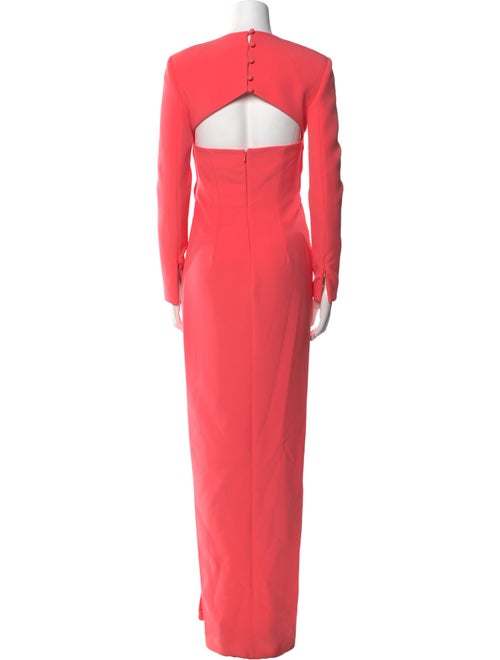 Safiyaa Crew Neck Long Dress