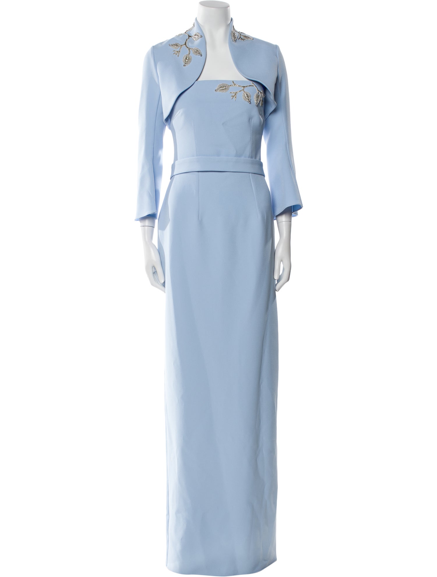 Safiyaa Square Neckline Long Dress