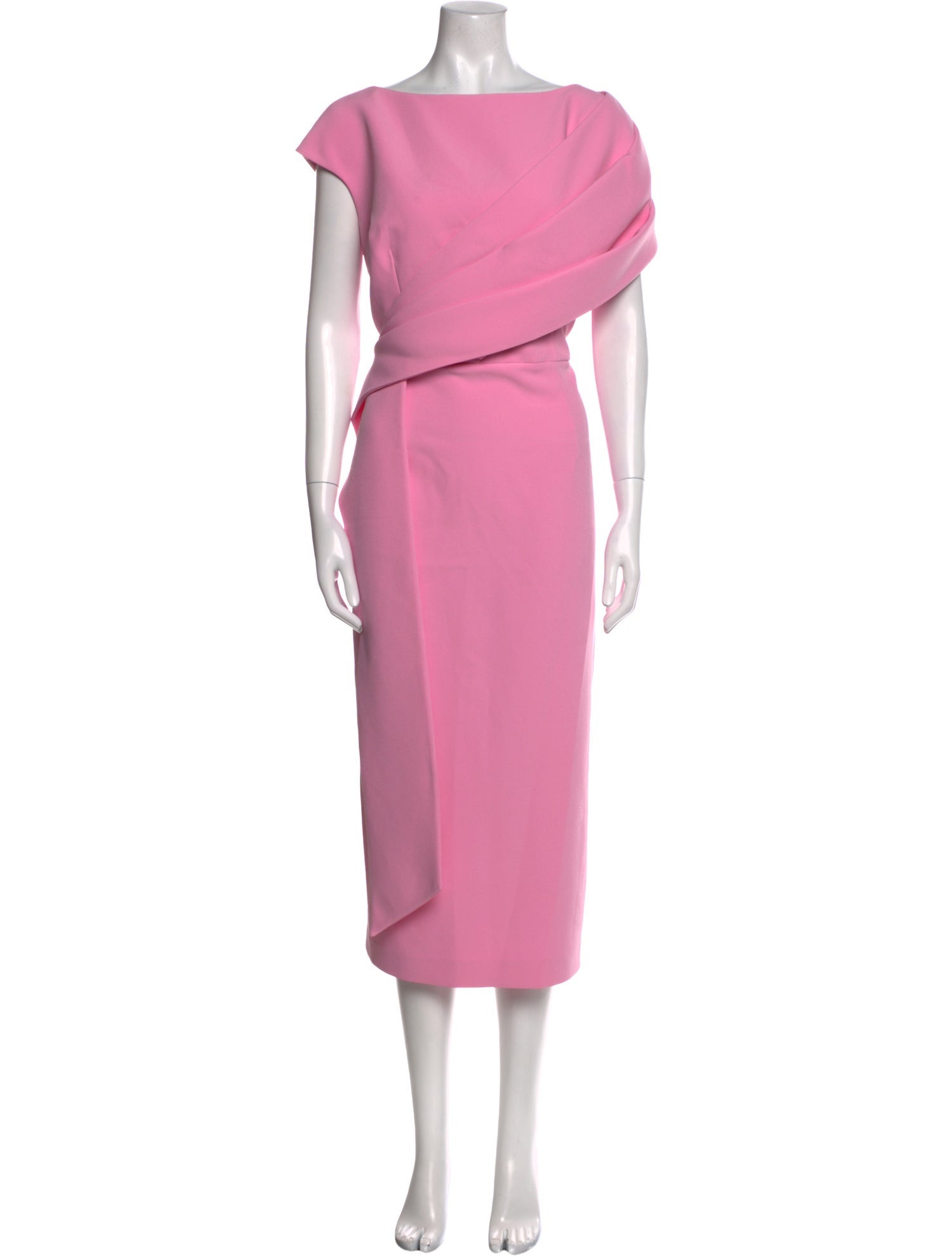 Safiyaa Bateau Neckline Long Dress