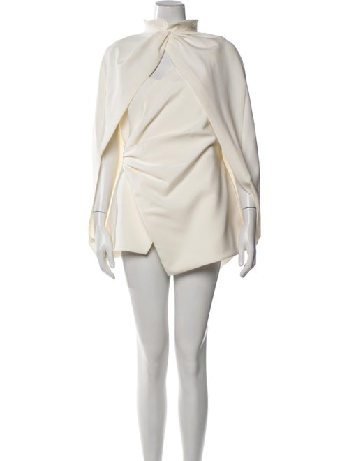 Safiyaa Mock Neck Long Dress