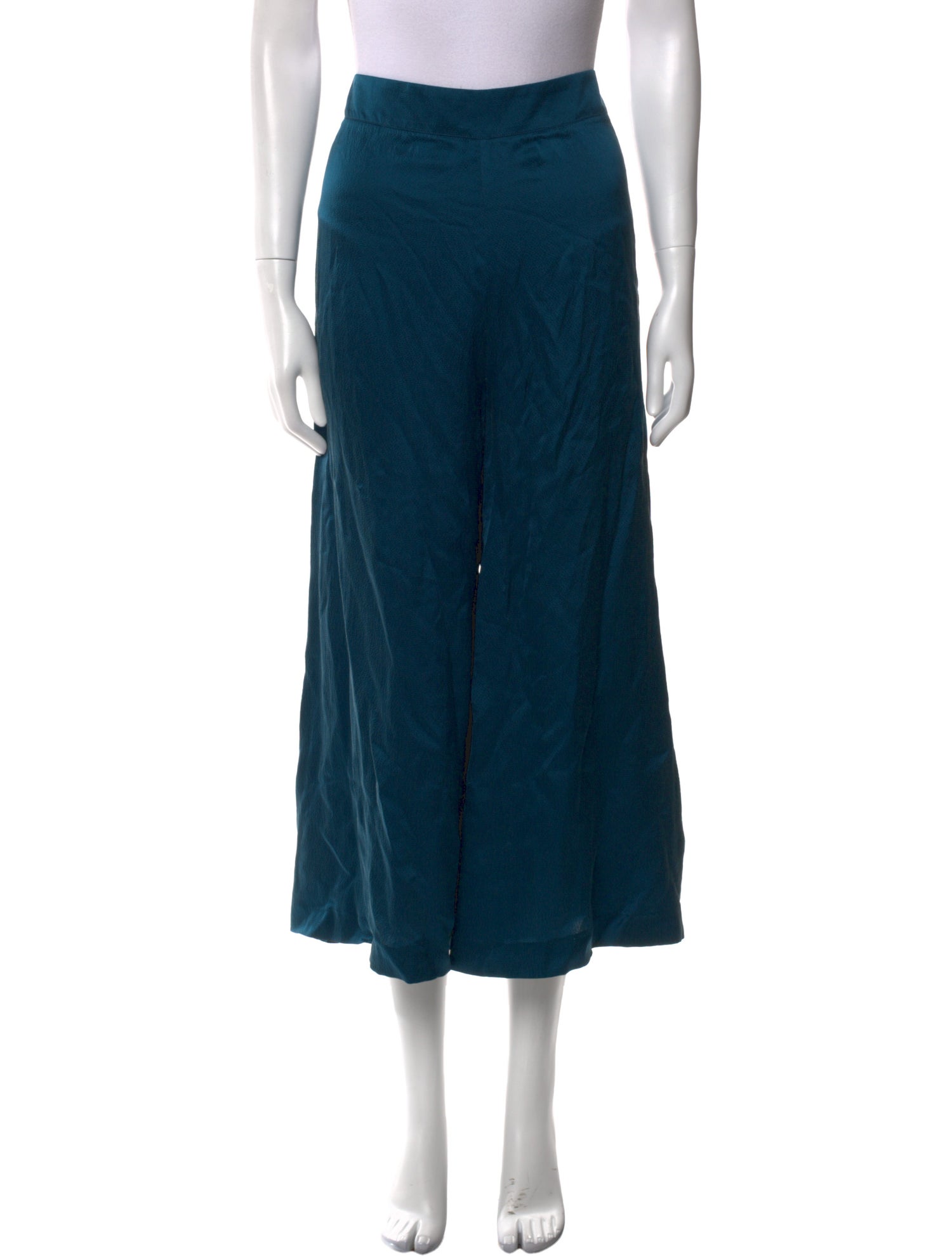 Safiyaa Silk Wide Leg Pants