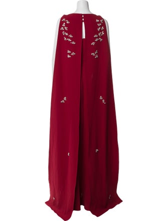 Safiyaa Bateau Neckline Long Dress