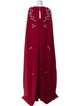 Safiyaa Bateau Neckline Long Dress