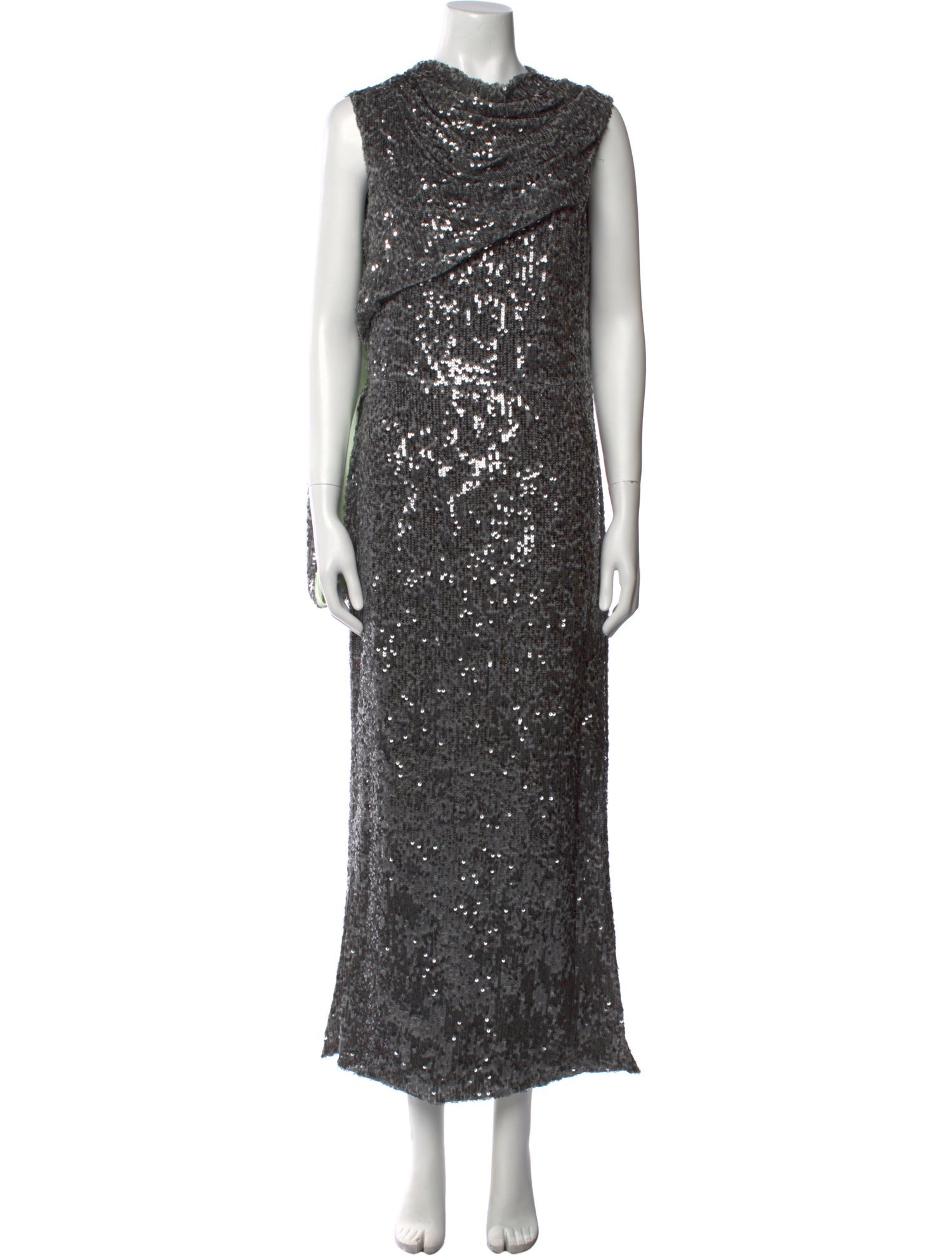 Safiyaa Cowl Neck Long Dress w/ Tags