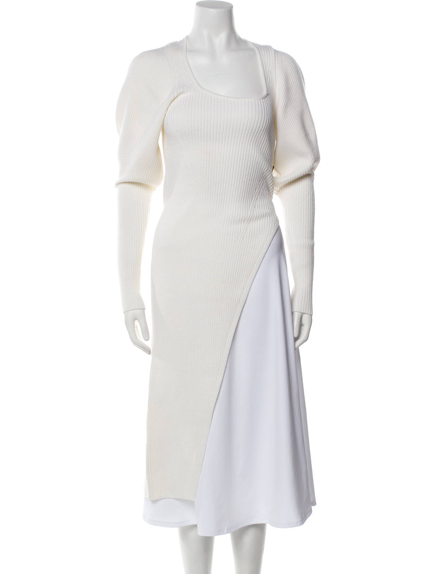 Safiyaa Wool Square Neckline Tunic w/ Tags