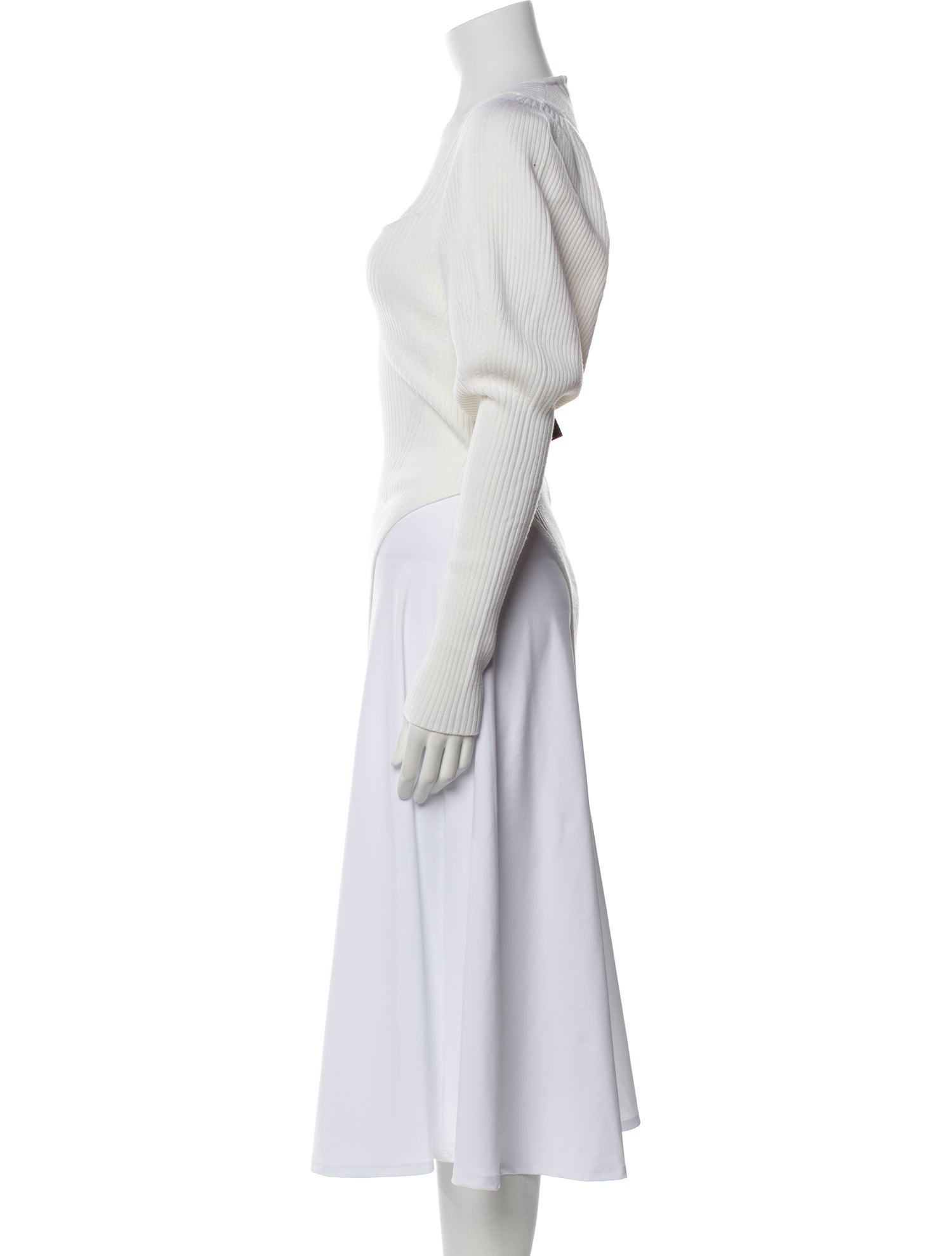 Safiyaa Wool Square Neckline Tunic w/ Tags