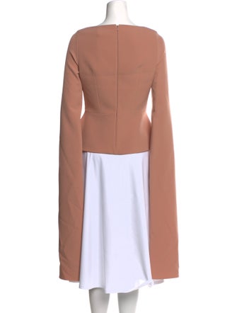 Safiyaa Bateau Neckline Long Sleeve Tunic