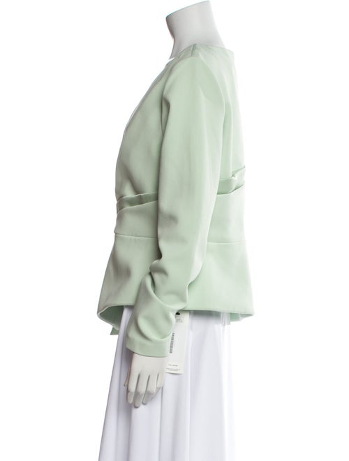 Safiyaa Asymmetrical Long Sleeve Sweatshirt