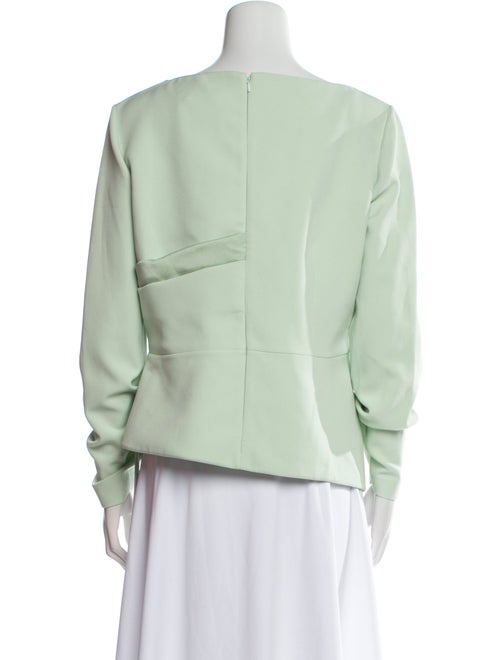 Safiyaa Asymmetrical Long Sleeve Sweatshirt