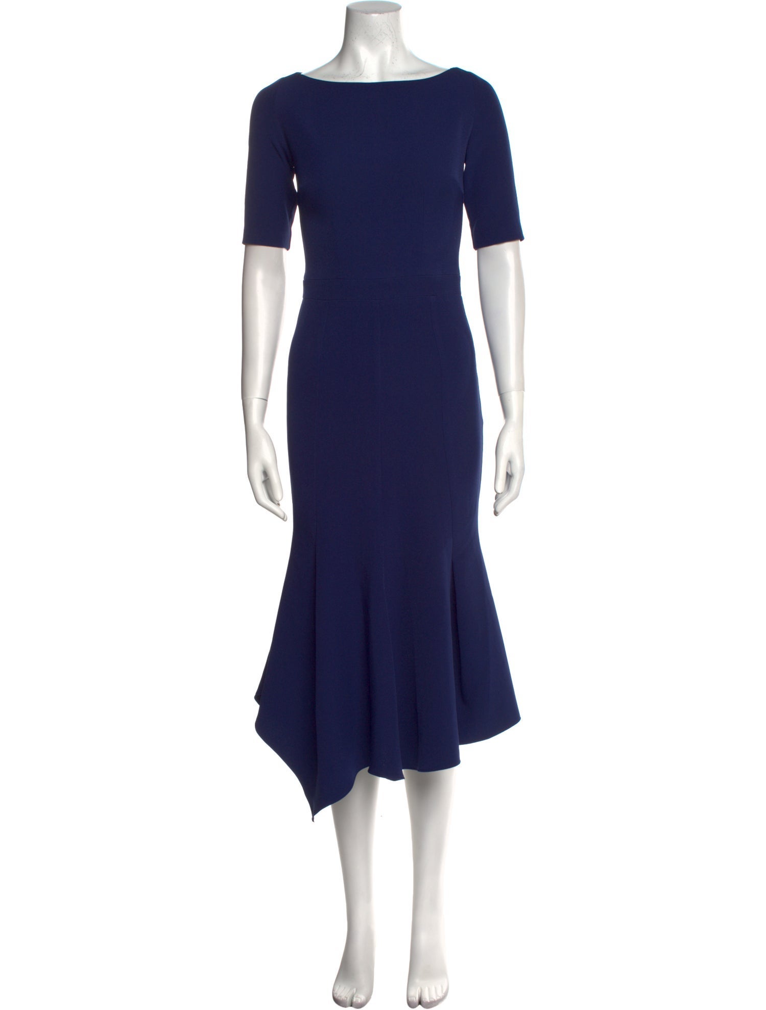 Safiyaa Bateau Neckline Midi Length Dress w/ Tags