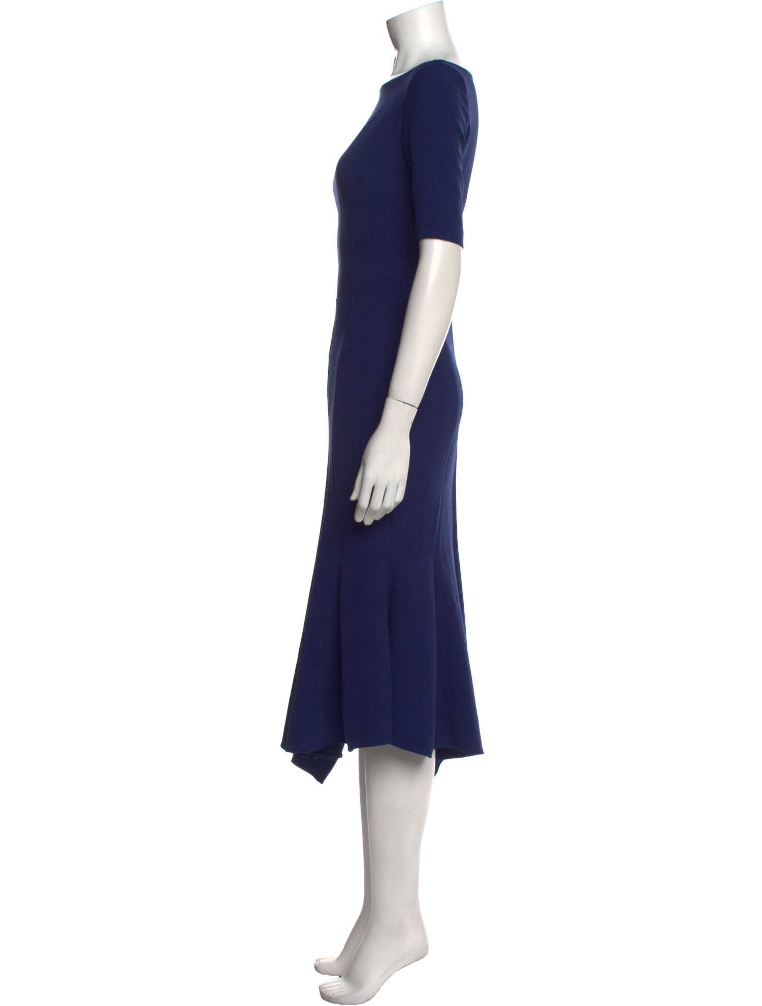 Safiyaa Bateau Neckline Midi Length Dress w/ Tags