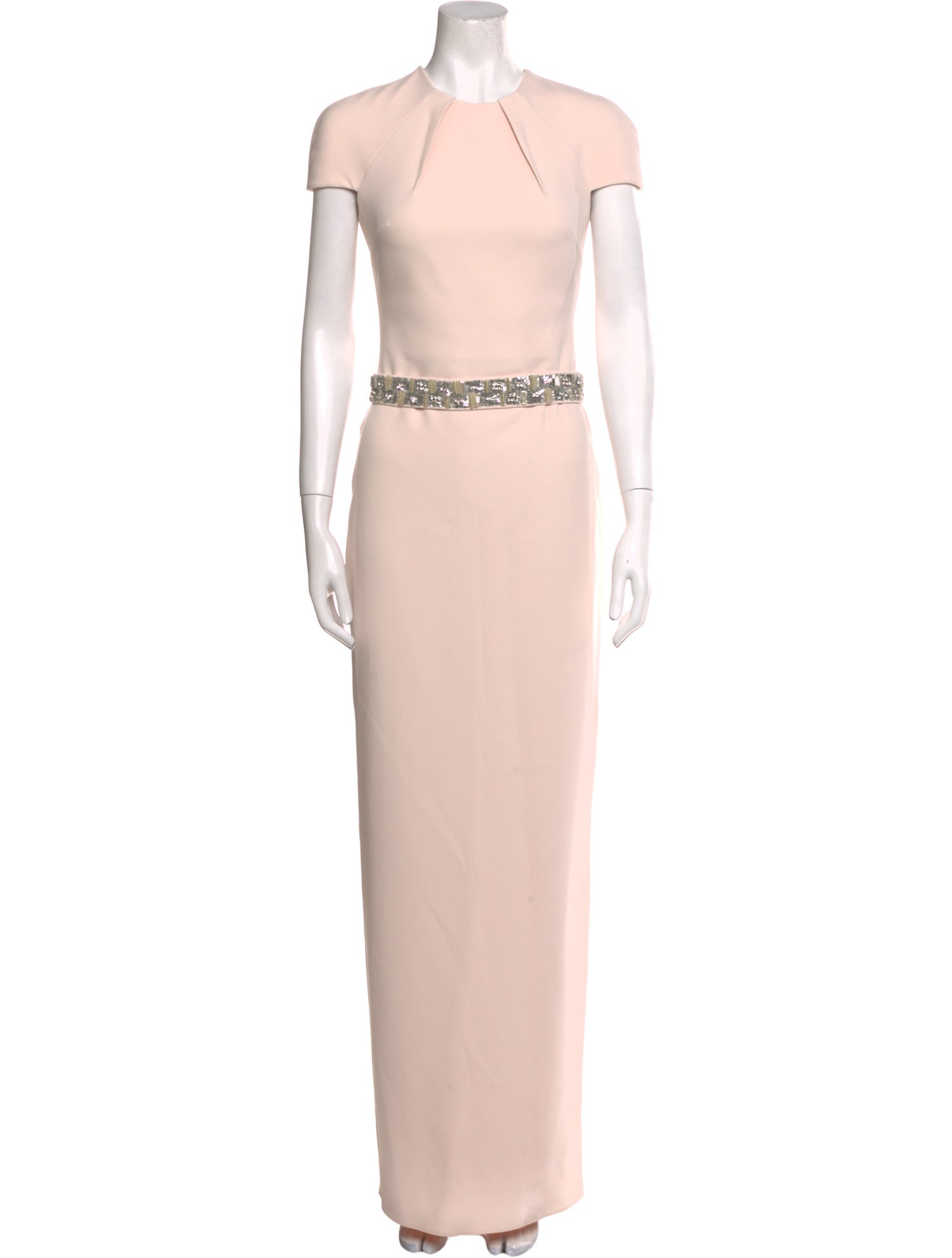 Safiyaa Crew Neck Long Dress