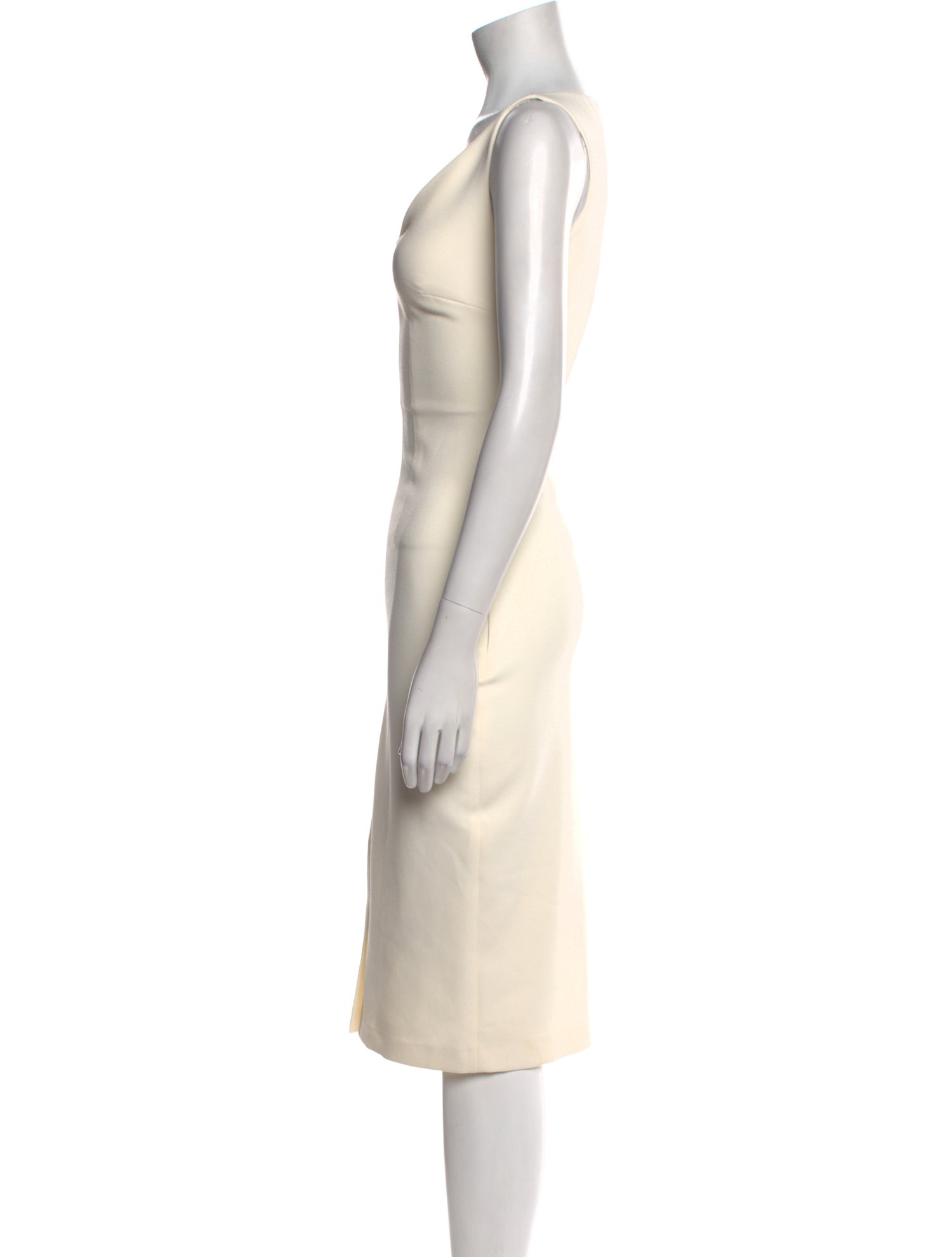 Safiyaa V-Neck Midi Length Dress