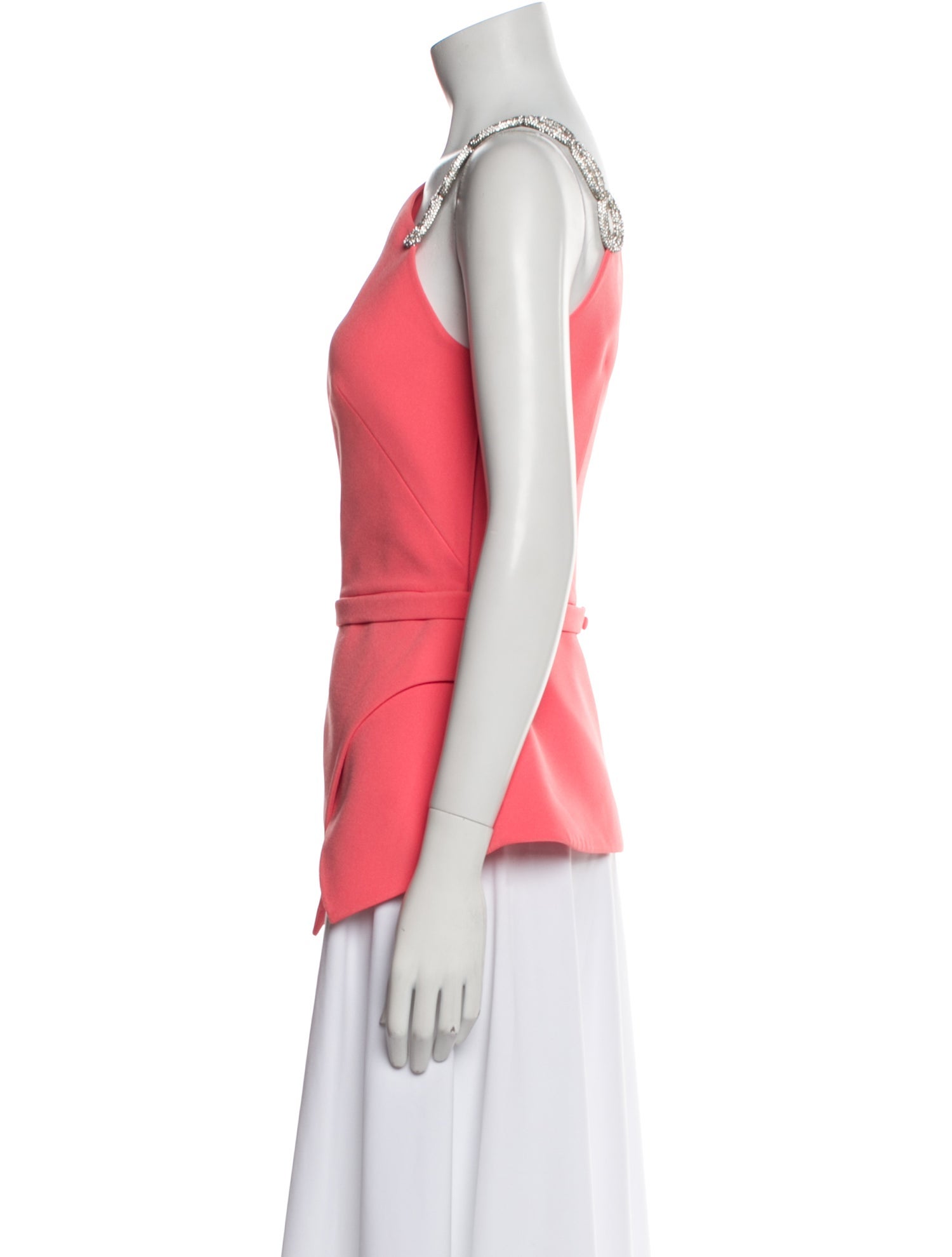 Safiyaa Asymmetrical Long Sleeve Blouse