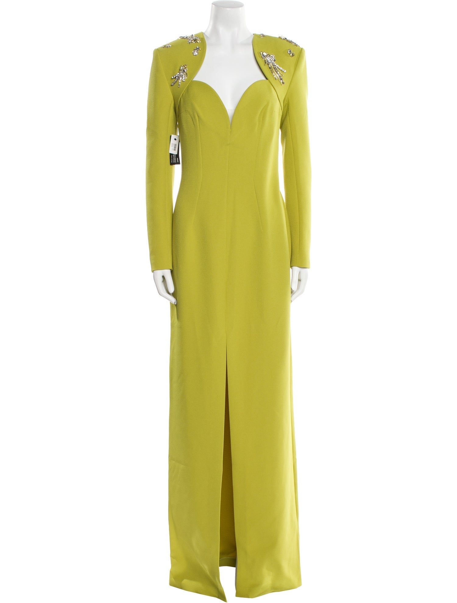 Safiyaa V-Neck Long Dress