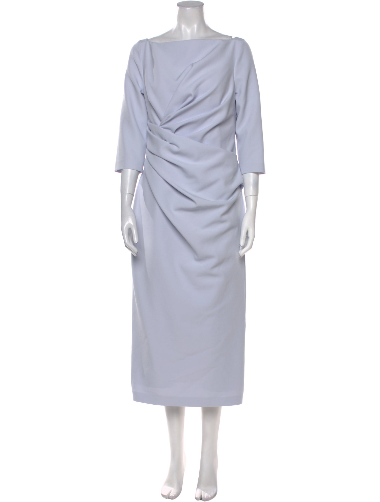 Safiyaa Bateau Neckline Long Dress