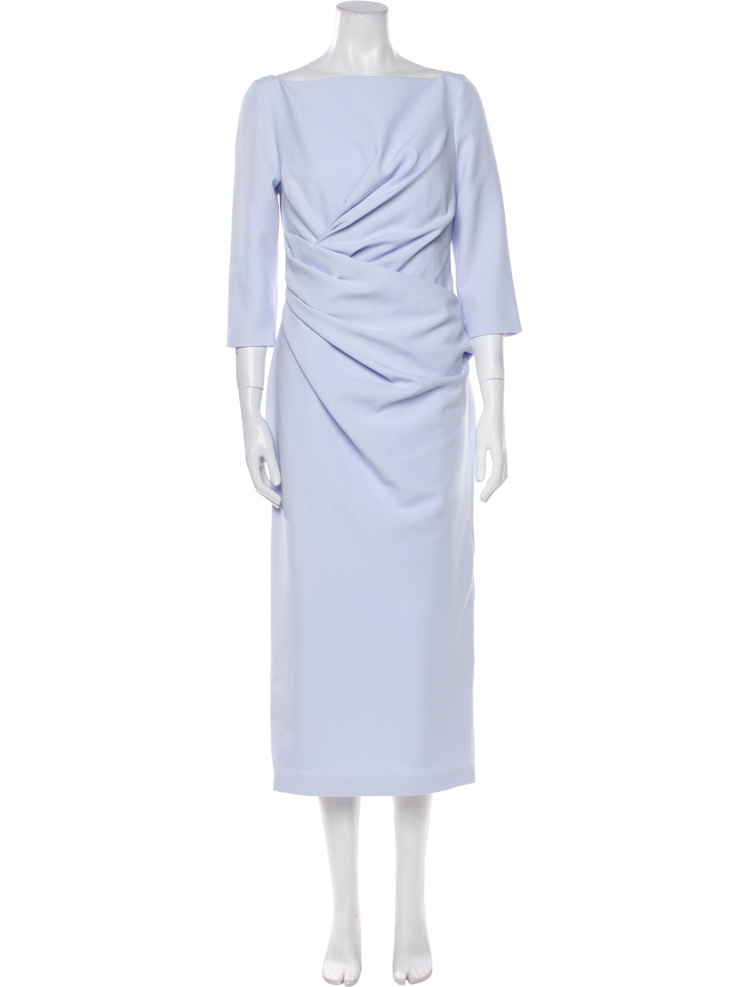 Safiyaa Bateau Neckline Long Dress