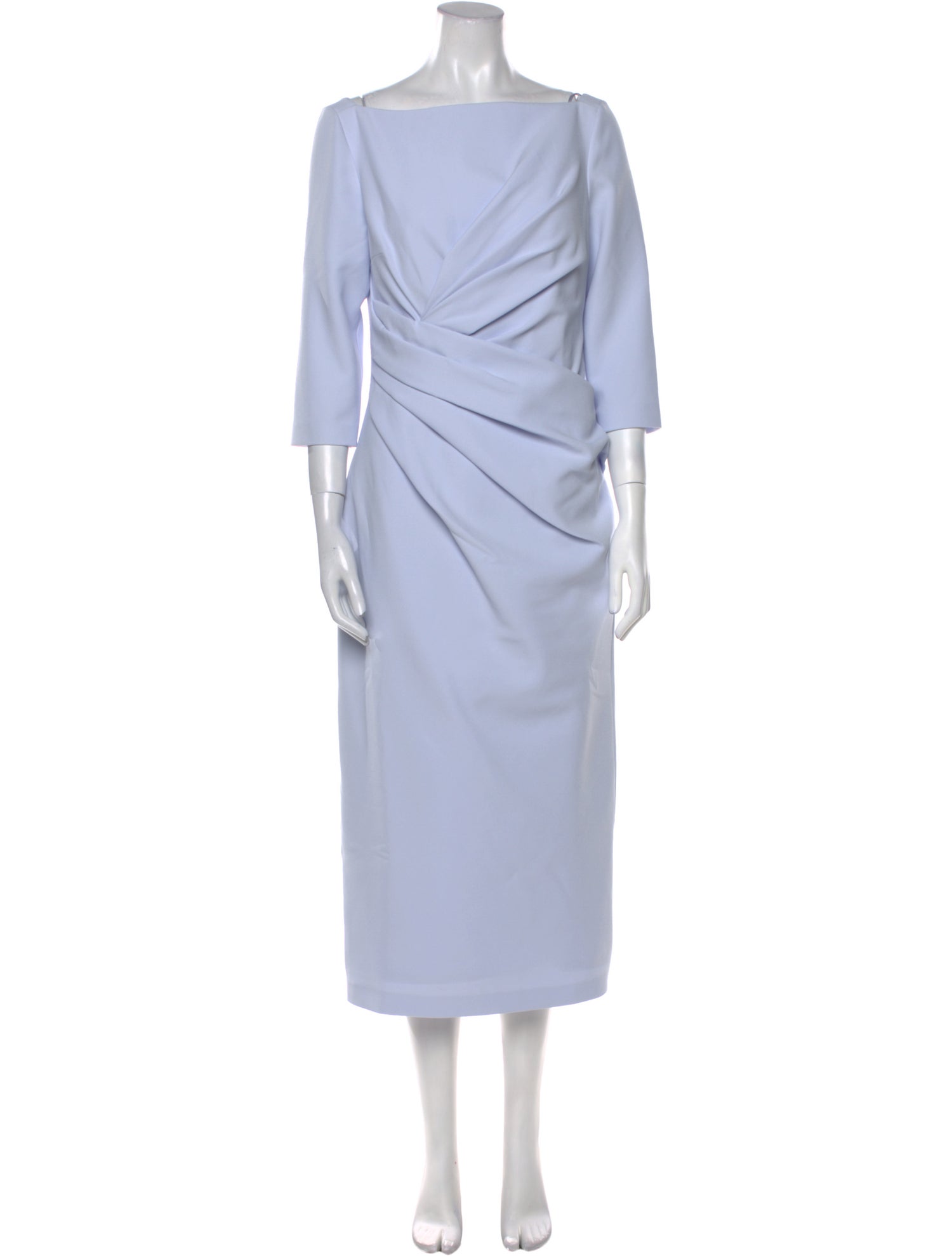 Safiyaa Bateau Neckline Midi Length Dress w/ Tags