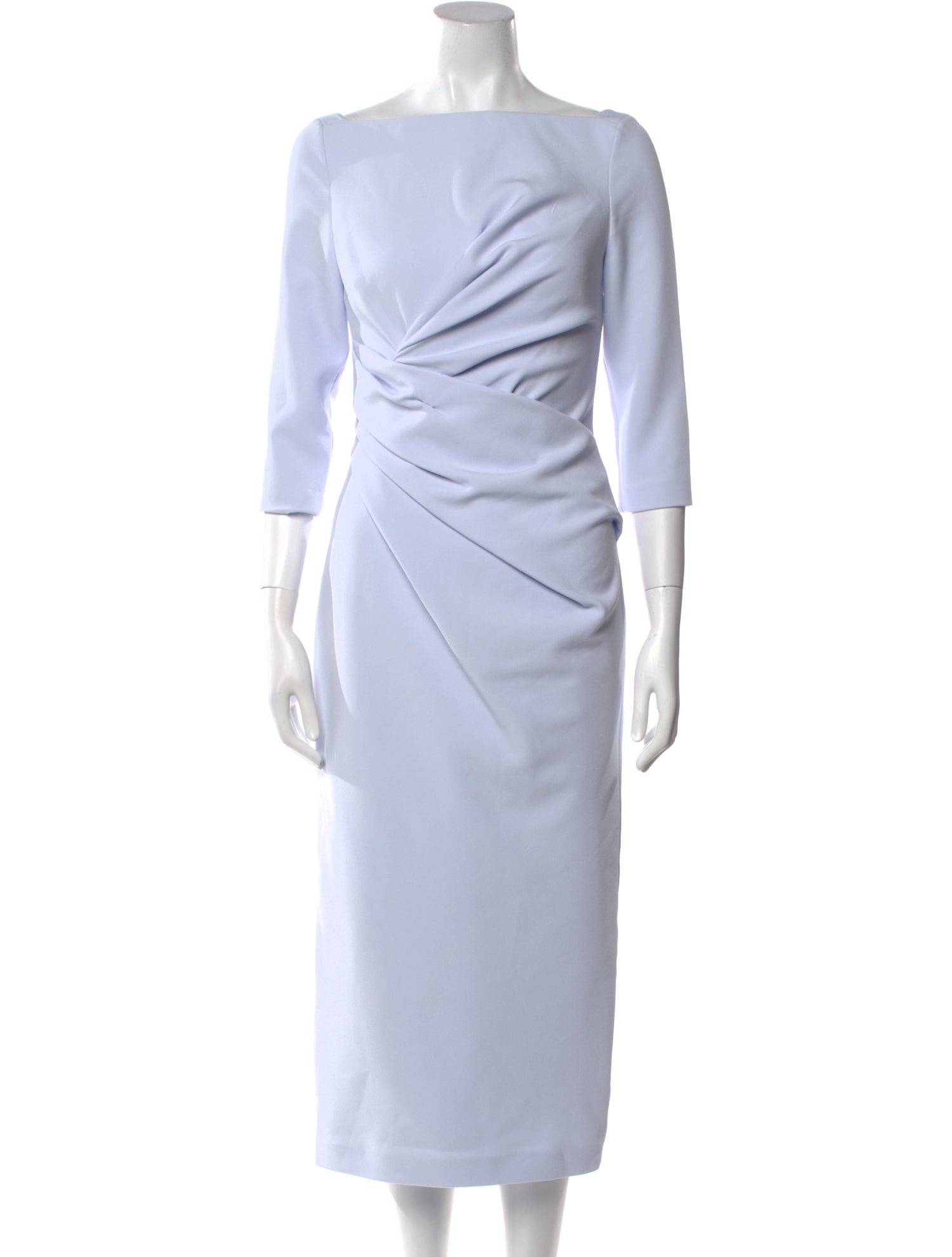 Safiyaa Bateau Neckline Long Dress