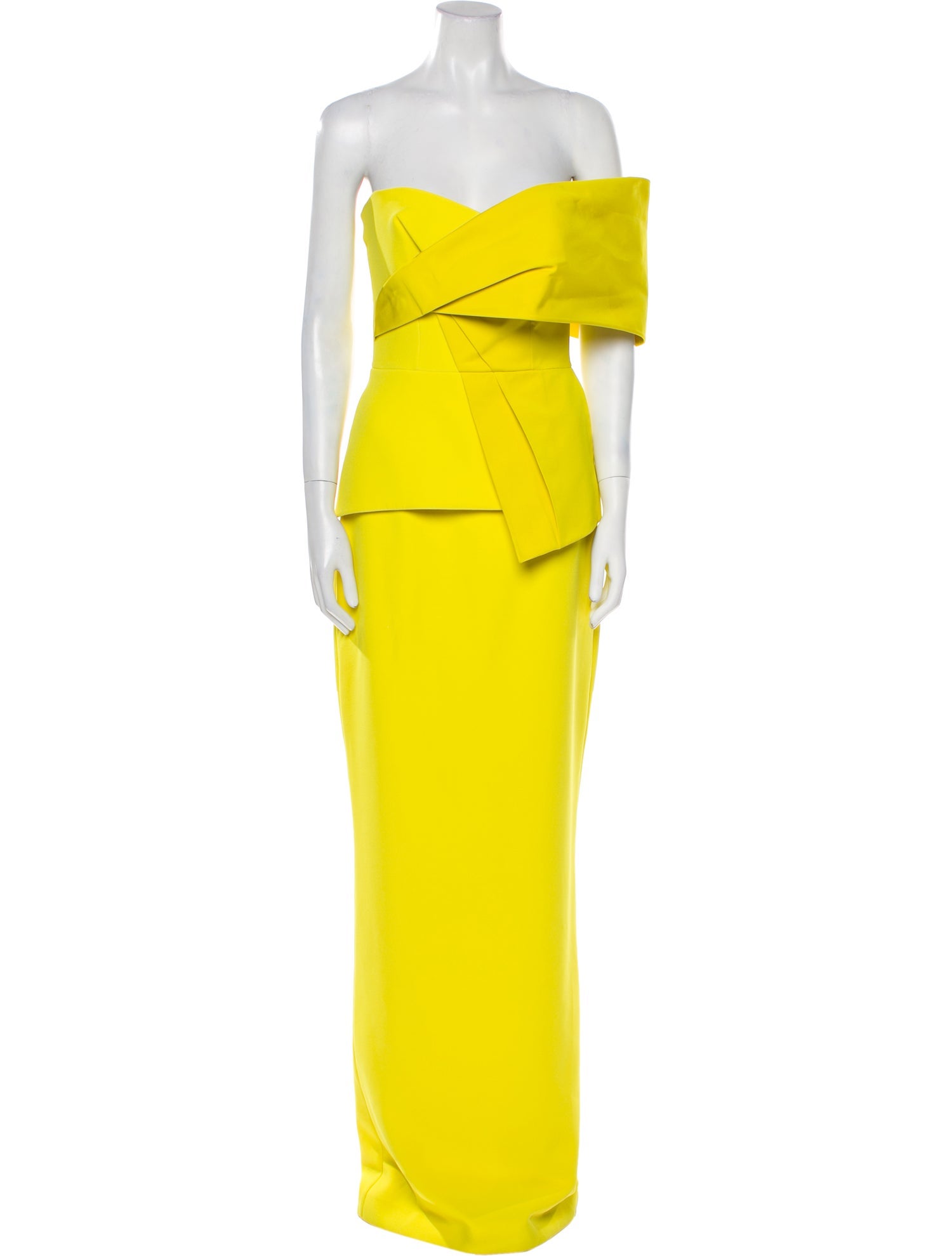 Safiyaa Strapless Long Dress