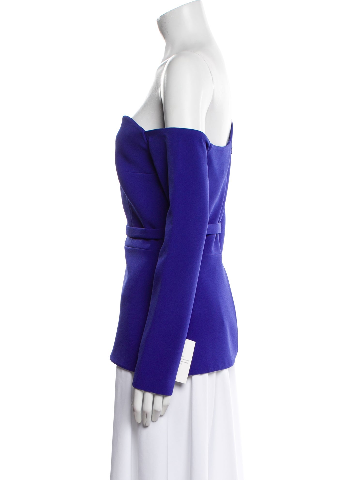 Safiyaa One-Shoulder Long Sleeve Blouse w/ Tags