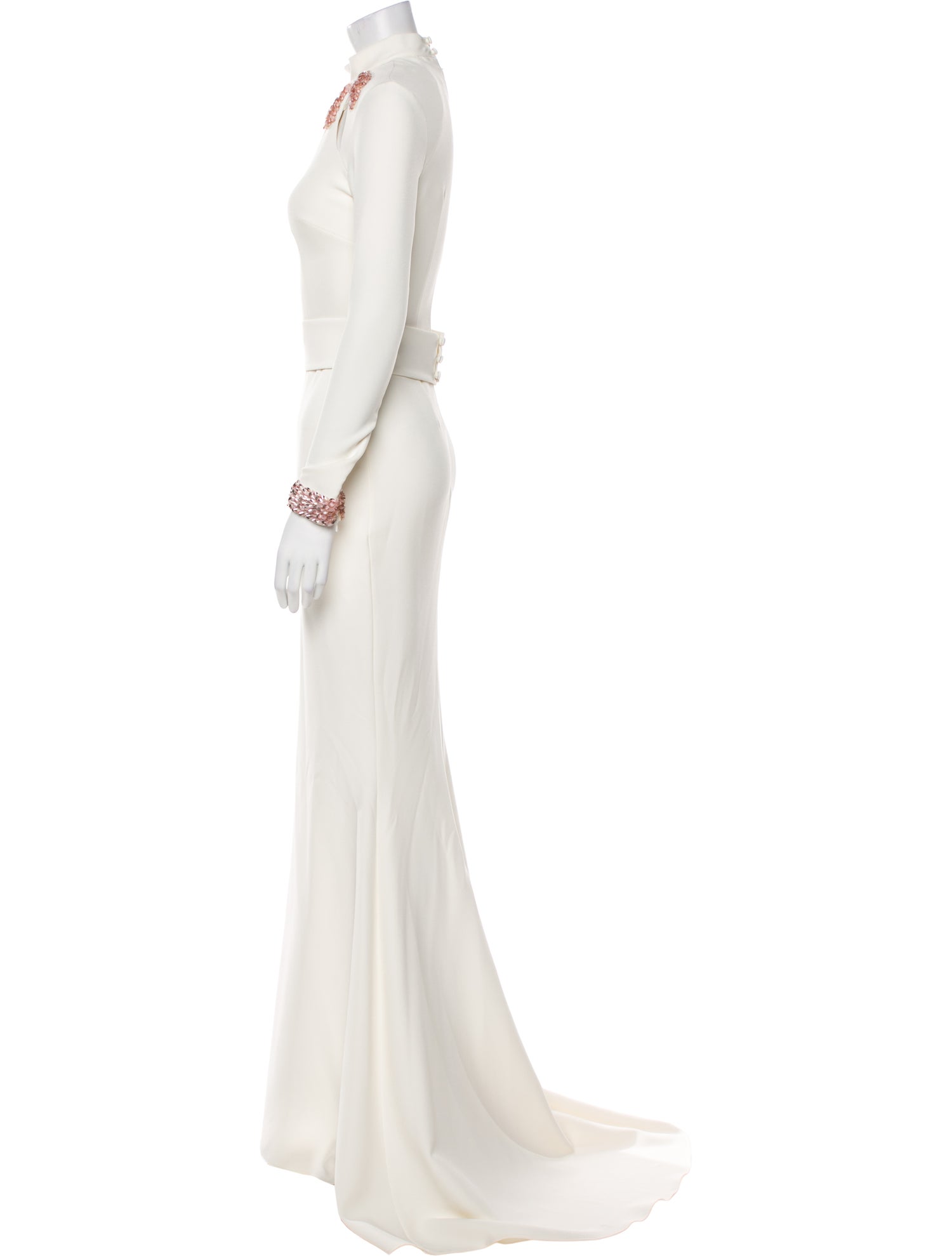 Safiyaa Halterneck Long Dress