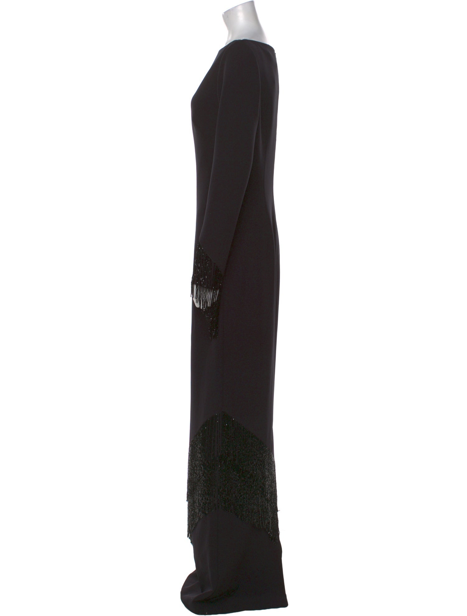 Safiyaa Bateau Neckline Long Dress